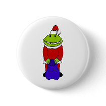 Alien Santa Pin
