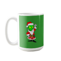 alien Santa Claus Mugs