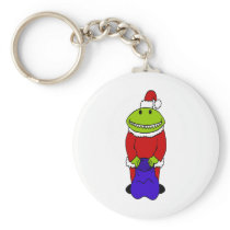 Alien Santa Key Chains
