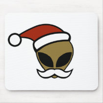 Alien Santa Mousepads
