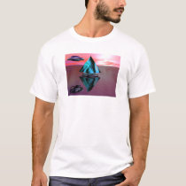 Alien ship t-shirts by Psychedelics Alien ship t-shirts