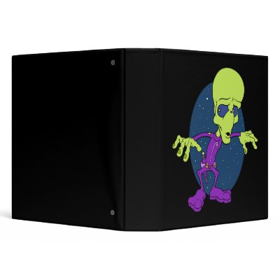 Alien Shootout Binder by alien_nation