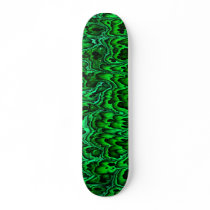 Alien Skin (metallic green02) - Skateboard