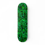 Alien Skin (metallic green) - Skateboard