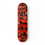 Alien Skin (metallic orange) - Skateboard