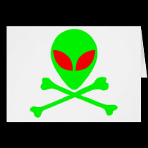 Alien Skull & Bones cards