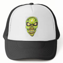 Alien Skull Mesh Hats