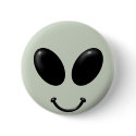 Alien Smiley Face button