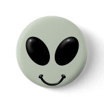 Alien Smiley Face Pin