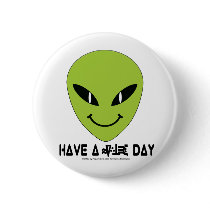 Alien Smiley Face buttons