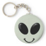 Alien Smiley Face Keychains