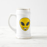 Alien Smiley Face Coffee Mugs