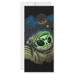 Alien Space Exploration Full Color Rack Card