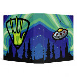 Alien Spaceship Binder