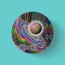 Alien Spaceship Button buttons