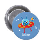 Alien Spaceship Button