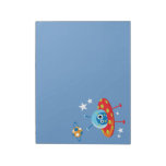Alien Spaceship Notepad