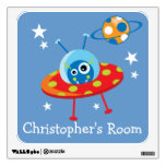Alien Spaceship Room Graphic