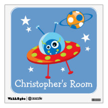 Alien Spaceship Room Graphic