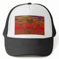 Alien Spheres hats by EricEgenes Alien Spheres hats