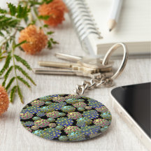 Alien Spores Keychain