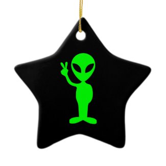 Alien Star Ornament ornament