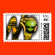 Alien Station stamps