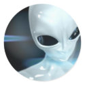 ALIEN STICKER by XHIBIT ALIEN STICKER