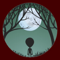 Alien Stickers Fun Halloween Alien Stickers stickers