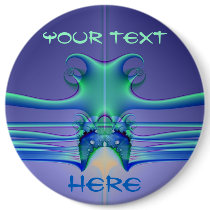 Alien Stingray Pinback Button