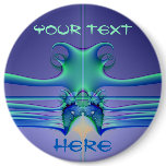 Alien Stingray Pinback Button