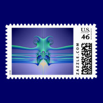 Alien Stingray postage