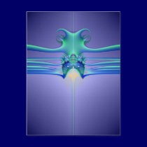 Alien Stingray postcards