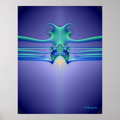 Alien Stingray Posters by Surfwearzcom