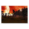 Alien Sunset posters