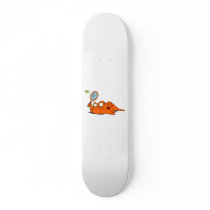 Alien tennis Blob Skateboard
