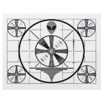 Alien Test Pattern flyers by AlienShack Alien Test Pattern flyers