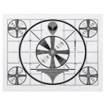 Alien Test Pattern flyers