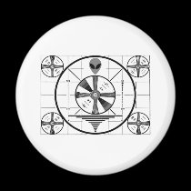 Alien Test Pattern magnets