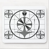 Alien Test Pattern mousepads