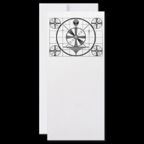 Alien Test Pattern rack cards