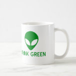 Alien Think Green Mug