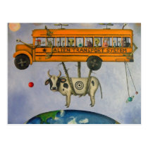 Alien Transport System postcards