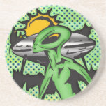 Alien UFO Coasters