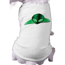 Alien UFO Dog Shirt