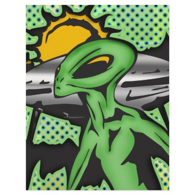 Alien UFO Flyers by sagart1952