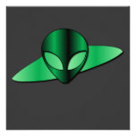 Alien UFO Invitation