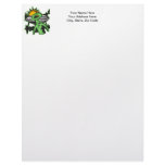 Alien UFO Letterhead Design