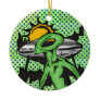 Alien UFO Christmas Tree Ornament