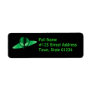 Alien UFO Retrun Address Label